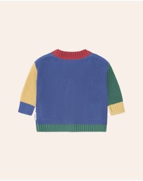 Huxbaby - Colour Block Varsity Hux Cardigan - Babies-Kids