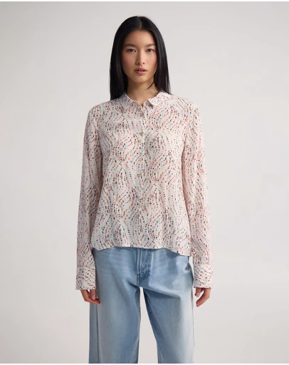 Oxford - Poppy Printed Blouse