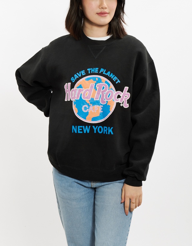 Vintage by The Real Deal - Pre Loved - 90s Hard Rock Cafe New York Sweatshirt