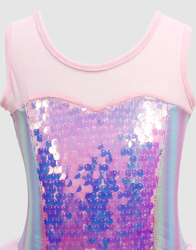 Pink Poppy - Mermaid Dress with Tail