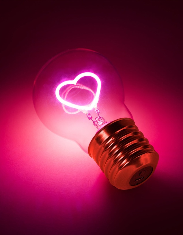 Suck UK - Cordless Lightbulb Heart