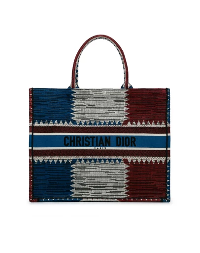 Pre-Loved by Azura Reborn - Pre-Loved Dior Book Tote Tribal Tapestry