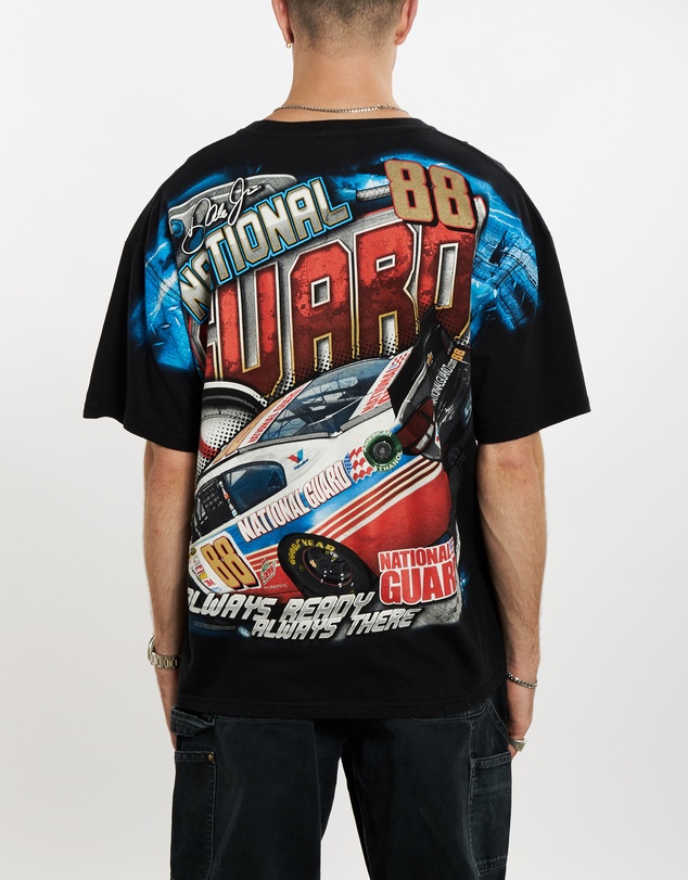 Vintage by The Real Deal - Pre Loved - Vintage All Over Print Racing Tee