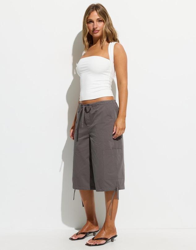 Dazie - Sofia Low Rise Cargo Shorts