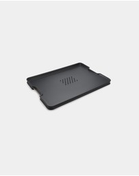 Joseph Joseph - Cut&Carve™ Plus Extra-Large Multi-function Chopping Board (Black)