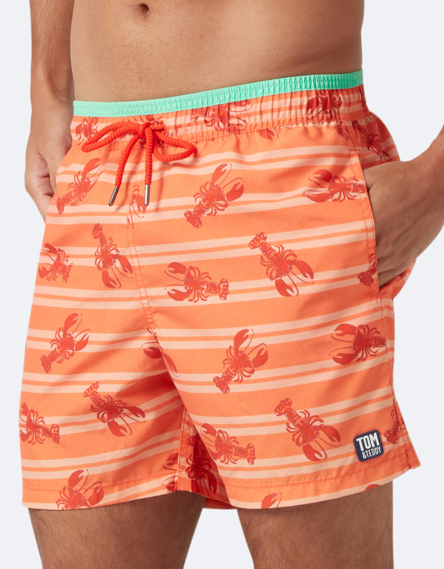 Tom & Teddy - Lobster Swim Shorts