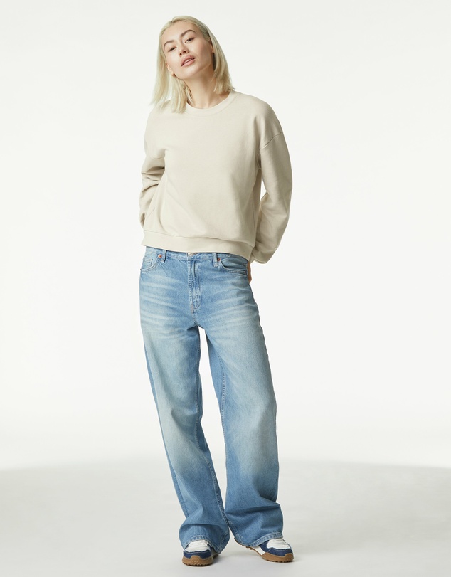 American Apparel - Women's Reflex Crewneck Sweatshirt
