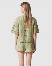 & Other Stories - Pointelle-Knit T-Shirt
