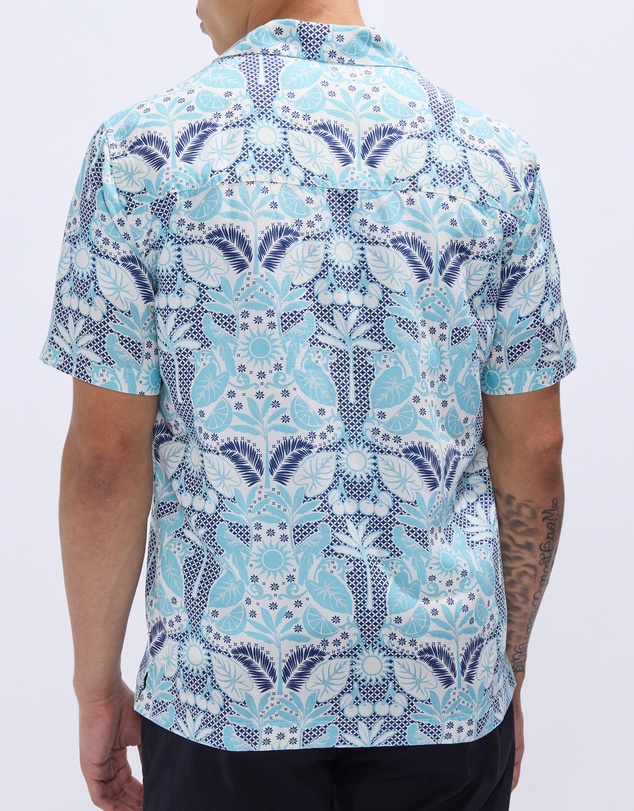 Marcs - Been A Tile Linen Blend Shirt