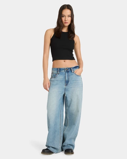 Volcom - Womens Beeggy Denim Jeans