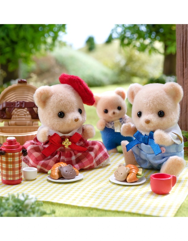 Sylvanian Families - Biscuit Bear Sister & Brother