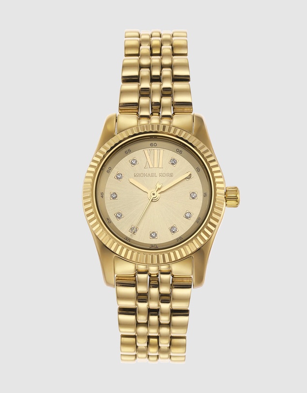Michael Kors - Lexington Gold Tone Analogue Watch