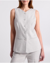 David Lawrence - Ondina Linen Blend Vest