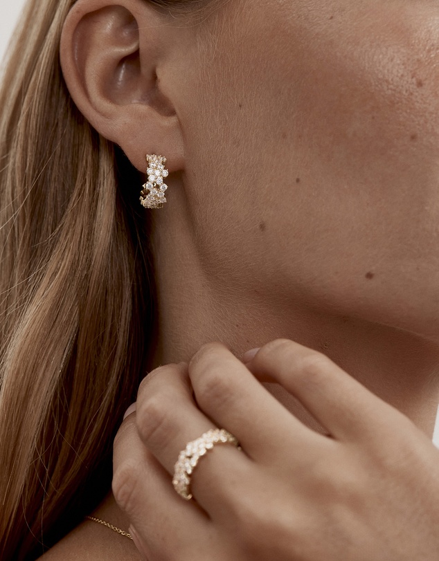 By Charlotte - Crystal Dust Hoops