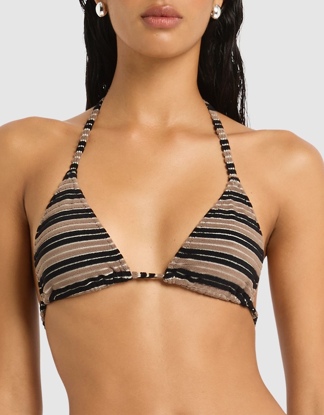 Bond-Eye Swimwear - Isla Tri Black / Sandstone INDENT