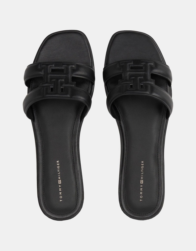 Tommy Hilfiger - Logo Strap Mules - Women's
