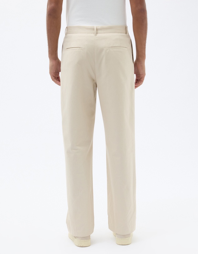 AERE - Relax Leg Pleated Chinos