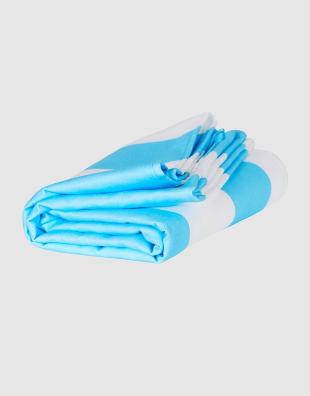 Dock & Bay - Beach Towel Cabana Light Collection L Tulum Blue