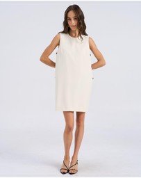 Vero Moda - Fame Buttoned Mini Dress