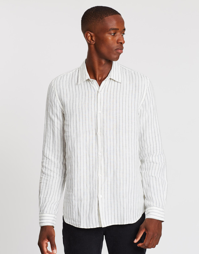 Assembly Label - Casual Long Sleeve Shirt