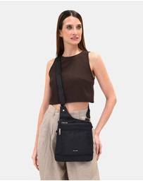Pierre Cardin - Pierre Cardin Nylon Anti-Theft Cross Body Bag