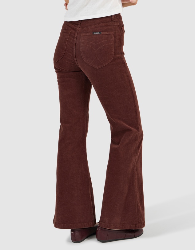 Rolla's - Eastcoast Flare Jean - Cognac Cord