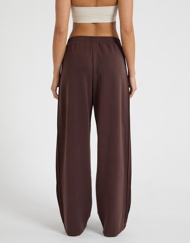 All Fenix - Soft Luxury Pin Tuck Wide Leg Track Pant