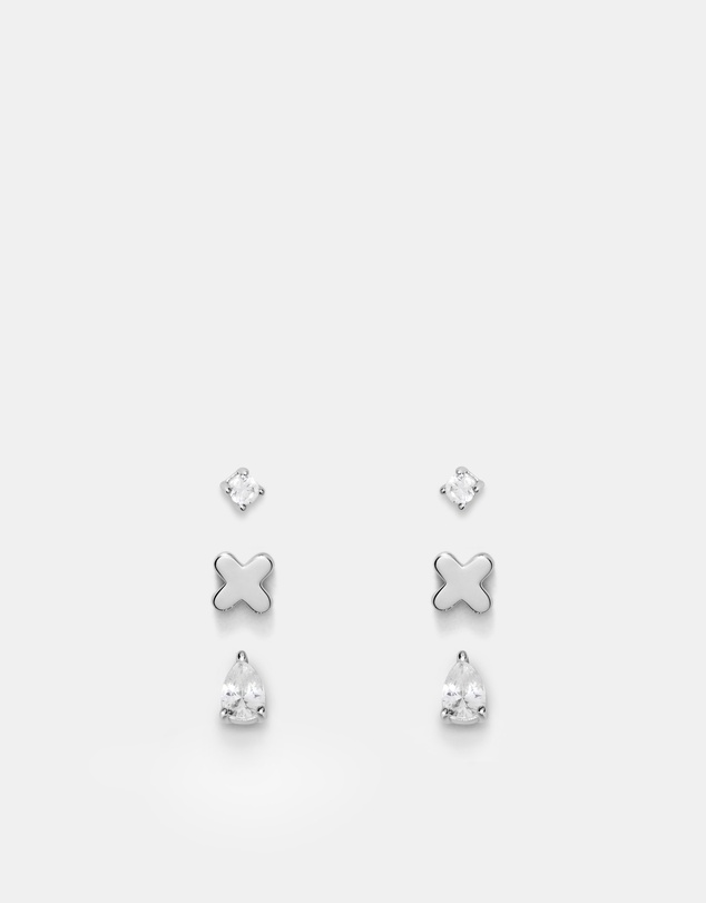 MIMCO - Cubic Zirconia Stud Earrings Set