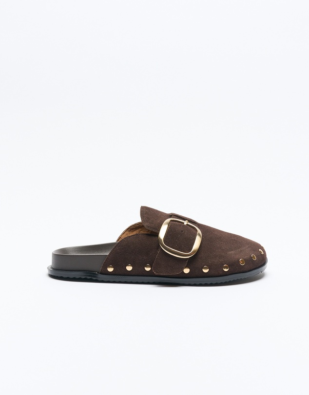 Walnut Melbourne - Mia Leather Mule