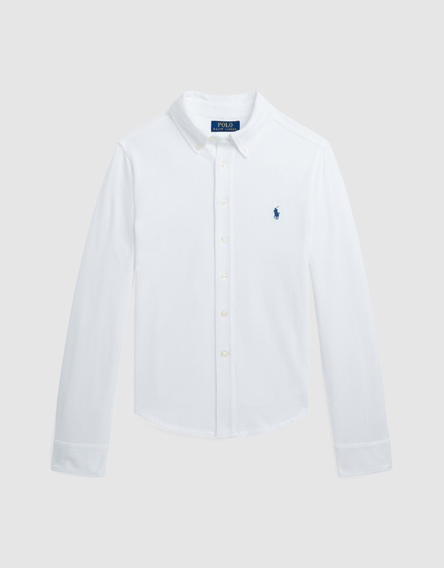 Polo Ralph Lauren - Featherweight Cotton Mesh Shirt - Teens