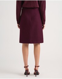 David Lawrence - Galahad Felted Wool Skirt