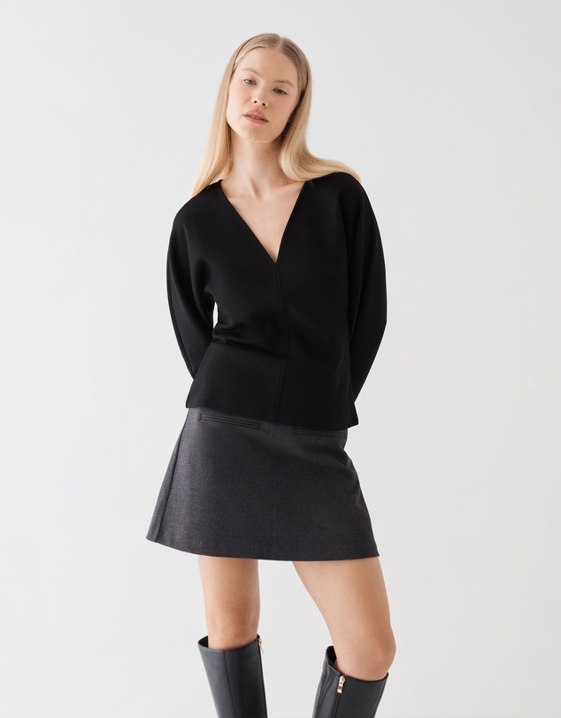 Forcast - Tate V-Neck Dolman Sleeve Top