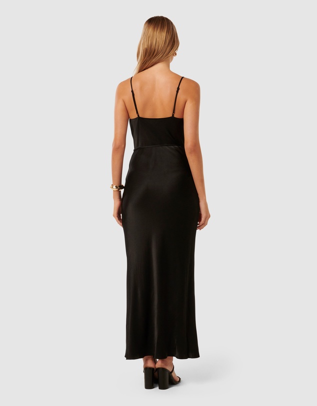 Forever New - Lucy Satin Cowl Neck Maxi Dress