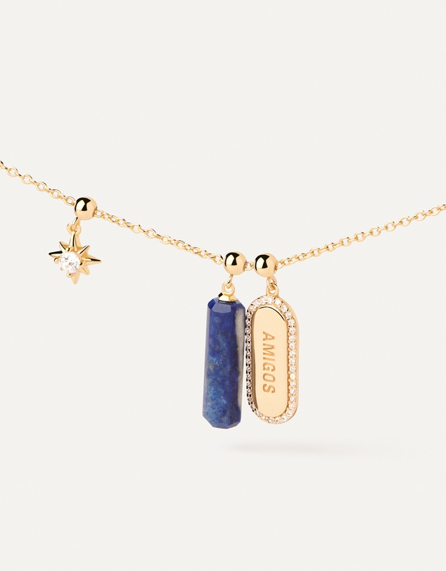 PDPAOLA - Charm Necklace Amigos Sparkly Charm