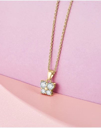 Mestige Kids - Little Flutter Necklace - 18K Gold Plated