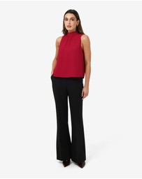 Forcast - Maria Gathered Top