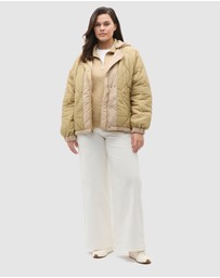Seed Heritage - Colour Block Puffer Jacket