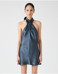Third Form - Crush Wrap Neck Mini