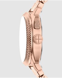 Fossil - Machine Rose Gold Analogue-Digital Watch