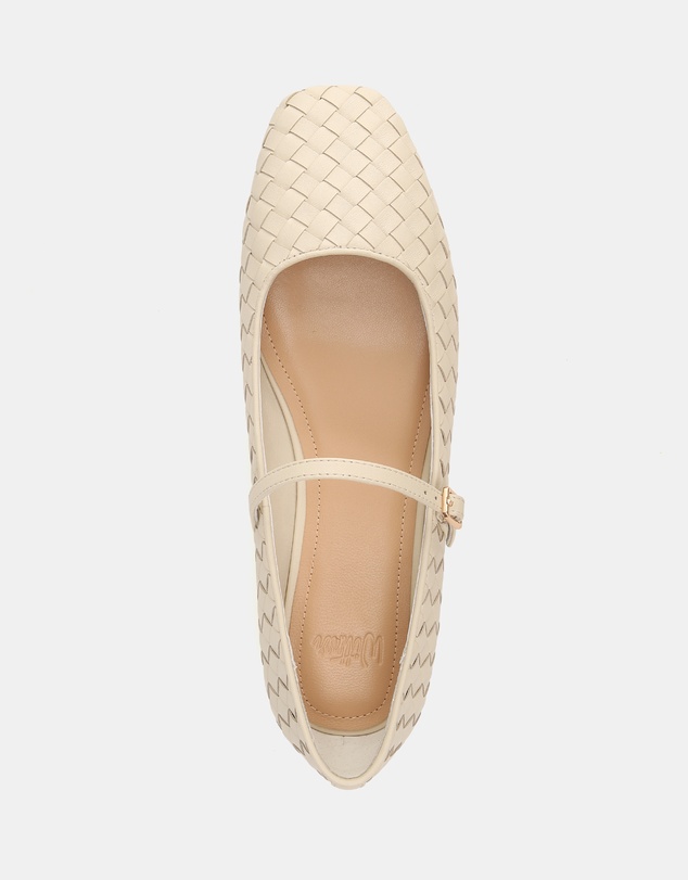 Wittner - Annie Woven Leather Mary Janes