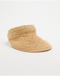 Seafolly - Raffia Visor