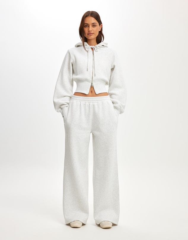 Cotton On Body Active - Fleece Wide Leg Sweatpant