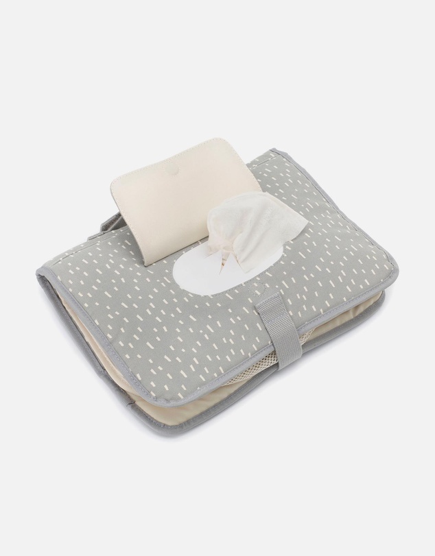 Storksak - Organic Tote Rain Drop Change Station