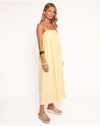 Petal & Pup - Miuccia Maxi Dress - Butter Yellow