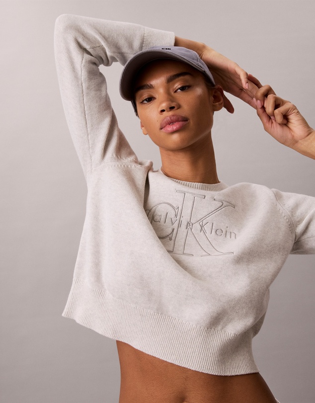 Calvin Klein Jeans - Monologo Outline Jumper