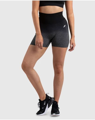 Doyoueven - Ombre Scrunch Seamless Shorts