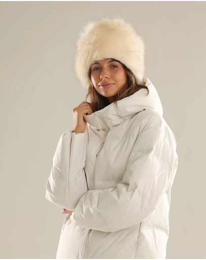 Morgan & Taylor - Elaina Faux Fur Cossack Ski Hat