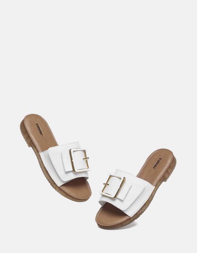 EVERAU - EverAU Ugg Bera Cow Leather Upper Sandals