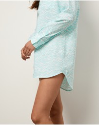 Wanderluxe Sleepwear - The Lucia Night Shirt