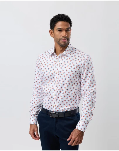 Brooksfield - Premium Print Shirt
